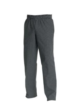 Chefs Uniform - Baggies Black/white Check - Xxx - Large