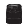 Chefs Uniform Black Bar Apron Chef E-quip Uni4020
