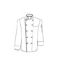 Chefs Uniform Jacket Executive Men Long Large Chef E-quip