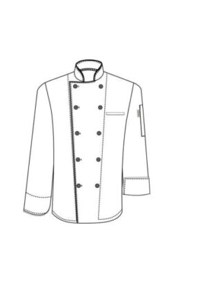 Chefs Uniform Jacket Executive Men Long x Large Chef E-quip