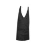 Chefs Uniform Tuxedo Apron Black Chef E-quip Uni4031