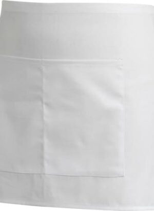 Chefs Uniform White Bar Apron Chef E-quip Uni4021