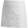 Chefs Uniform White Bar Apron Chef E-quip Uni4021
