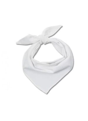 Chefs Uniforms Triangle Neck Tie White Uni5010
