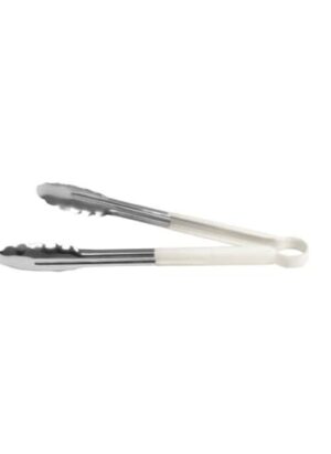 Coloured Utility Tongs (white) 300mm Tcu0300