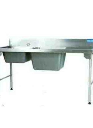 Combination Sink 1800mm S/steel Legs Right Ezwh1028o7