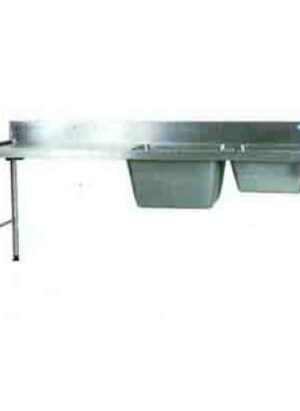 Combination Sink 2300mm S/steel Legs Left Ezwh1029o7
