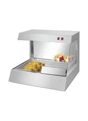 Counter Top French Fries Chip Dump Display Warmer Ideal