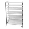 Crockery Rack Mobile F/standing 1130mm (1130 x 600 950mm)