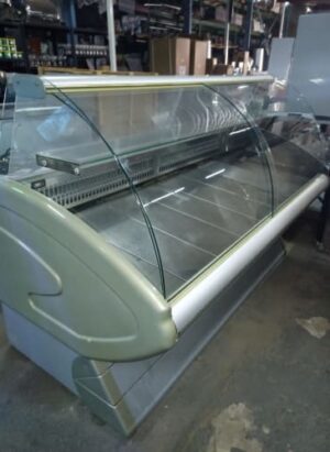 Deli Display Fridge Curved Glass - Used