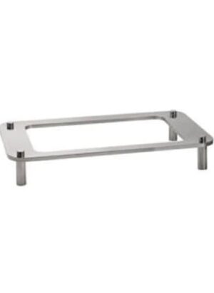 Domino Dish Stand Gn1/1 Rectangular S/steel 615 x 350 101mm
