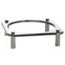 Domino Dish Stand Round S/steel 350 x 103mmdds0350