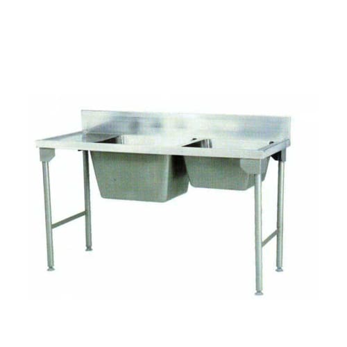 Econo Combination Sink 1700mm Mild Steel Legs Pkpcsmsl1700