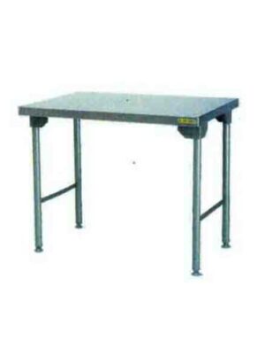 Econo Plain Top Table 1100mm Stainless Steel Legs