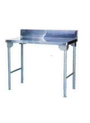 Econo Splash Back Table 1100mm Mild Steel Legs Pkpsbtmsl1100
