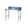 Econo Splash Back Table 1100mm Mild Steel Legs Pkpsbtmsl1100