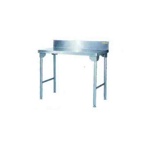 Econo Splash Back Table 1100mm Stainless Steel Legs
