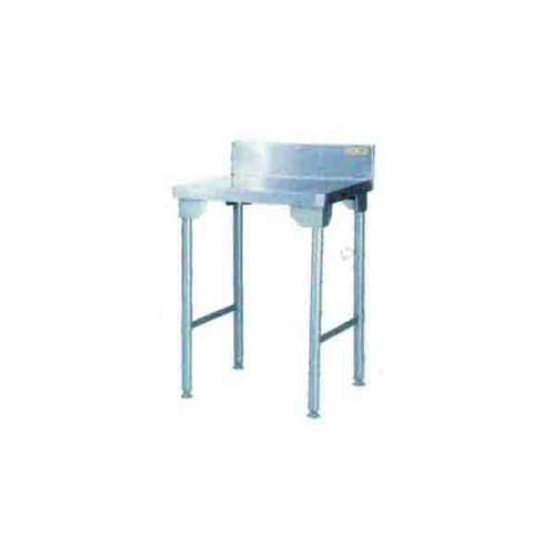 Econo Splash Back Table 650mm Stainless Steel Legs