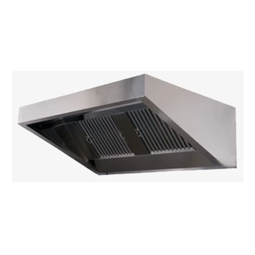 Extraction Canopy Flat Back 3600 Ss Pkpecwtf3600s