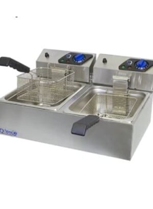 6lt Fryer Double Chromecater Fe-6l-2