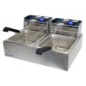 6lt Fryer Double Chromecater Df-82