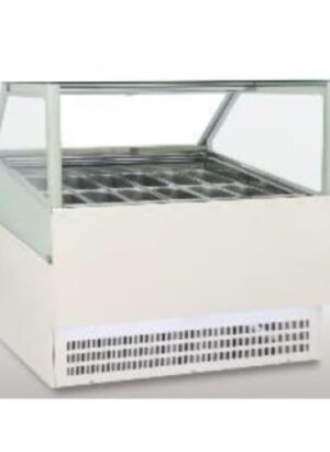 Gelato Showcase Square Glass Fggsd-16ls