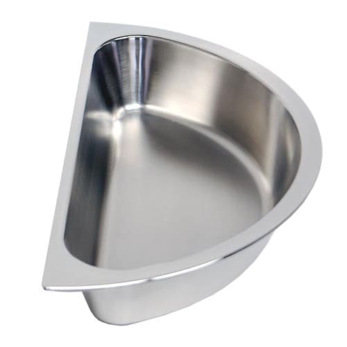 Insert S/steel Half 190 x 65mm Iir1380