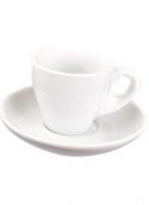 Italian -white Cappuccino Saucer 14.1cm (12) Gs-r809s-w