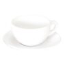 Italian - White Open Cappuccino Cup 21cl (12) Gs-r815c-w
