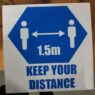 Keep Your Distance Sign
