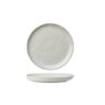 Knit Reactive White Coupe Starter / Dessert Plate 21cm (24)