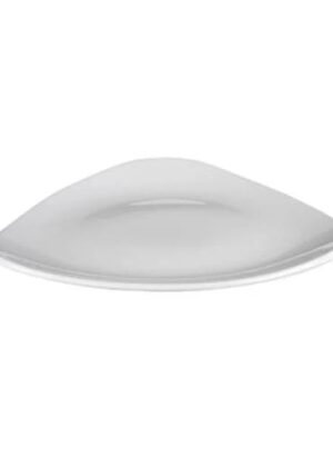 Lotus Triangle Plate 31cm (6) Cc-wh-tr12.1