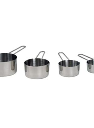 Measuring Cup Set S/s - 4 Piece Mcs0004