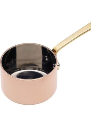 Mini Copper Sauce Pan 90 x 60mm Mcs0090