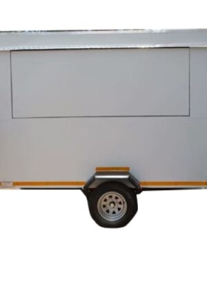 Mobile Kitchen Single Axle Closed Unit 3m X2m x 2m A6