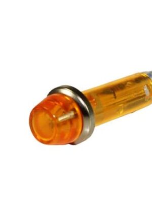 Neon Pilot Light Indicator Rnd/amber 65cha