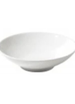 Olive - White - Round Bowl 24cm (12) Lare6120024
