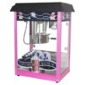 8oz Pink & Black Popcorn Machine Chromecater Pop6a-b