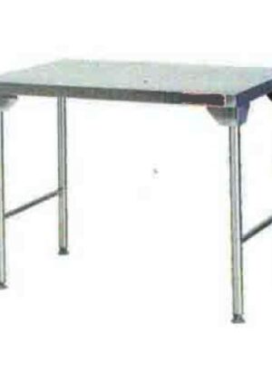 Plain Top Table 1100mm S/steel Legs Ezpr1008o7