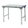 Plain Top Table 1100mm S/steel Legs Sdta2008o7