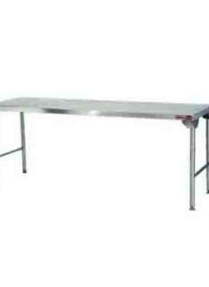 Plain Top Table 2300mm S/steel Legs Sdta2010o7