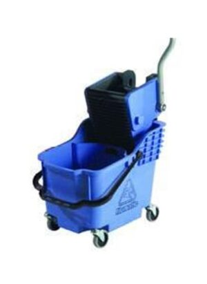 Plastic Bucket & Wringer - (blue) 36 Lt Pbw0004