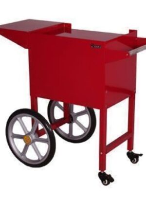 Popcorn Cart Red Chromecater Pop6c