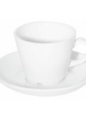 Prima - White - Alfa Espresso Saucer 12cm (24) Da-711