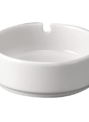 Prima - White - Ashtray 9cm (12) Da-217