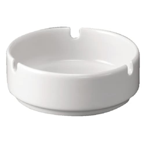 Prima - White - Ashtray 9cm (12) Da-217