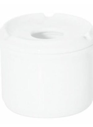 Prima - White - Outdoor Ashtray 9cm (12) Da-1009