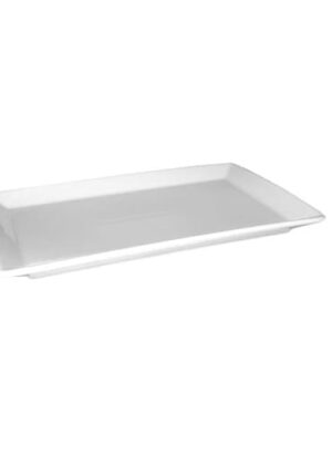 Prima - White - Rectangular Tray 35 x 14cm (12) Da-1081
