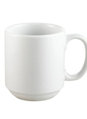 Prima - White - Stacking Mug 28cl (24) Da-999