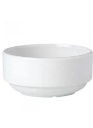 Prima - White - Stacking Soup Cup 30cl (24) Da-1030